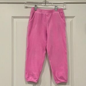 Girl’s Lilly Pulitzer Mini Mallie Velour Pant Size M